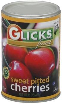GLICKS SWEET PITTED CHERRIES