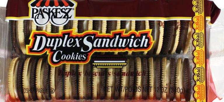 Kosher Paskesz Duplex Sandwich Cookies 25 oz