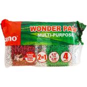 Kosher Sano multi-purpose wonder pads 4.72x3.38 4 units