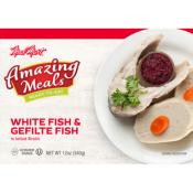 Kosher Meal Mart Amazing Meals White Fish & Gefilte Fish in Jelled Broth 12 oz