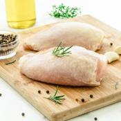 Kosher Chicken Breast With bone 2.5lb