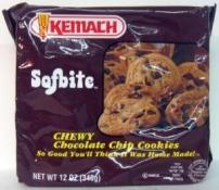 Kosher Kemach SofBite Chewy Chocolate Chocolate Chip Cookies 10 oz.