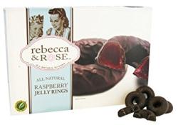 Kosher Rebecca & Rose Raspberry Jelly Rings 9 oz