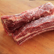 Kosher Boneless Flanken Steak 2 Strips 1.75lb Pack