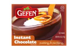Kosher Gefen Instant Chocolate Pudding & Pie Filling Mix 4.1 oz