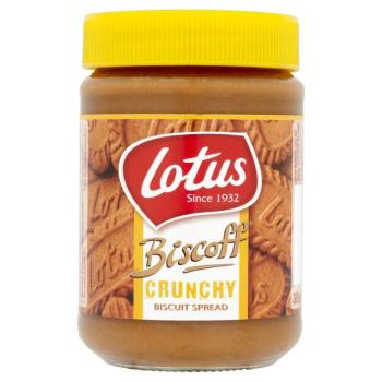 Lotus biscoff crunchy biscuit spread