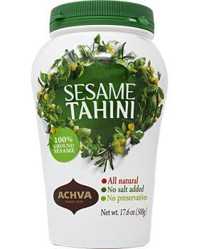 Kosher Achva Tahini Crushed Sesame Seeds 17.6 oz
