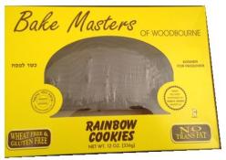 Kosher Bake Masters Rainbow Cookies 12 oz
