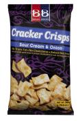 Kosher Beigel Beigel Cracker Crisps Sour Cream & Onion 10.6 oz.