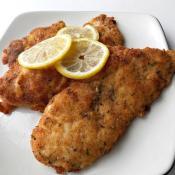 Kosher Breaded Chicken Cutlets with one Free Side Dish
