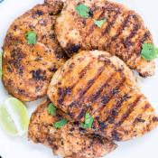 Kosher Grilled Chicken Cutlet with one Free Side Dish