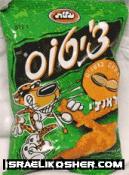 Peanut flavored cheetos snack