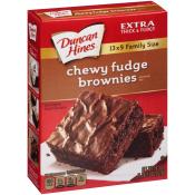 Kosher Duncan Hines Chewy Fudge Brownie Mix 18.3 oz