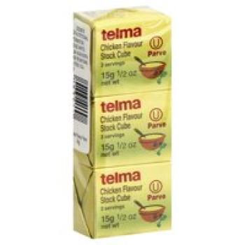 Kosher Telma Chicken Flavored Consomme Cubes .5 oz