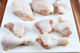 Kosher Whole Chicken Cut Into 8pcs 3.5lbs
