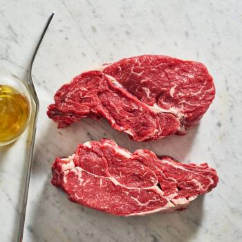 Kosher Tender Beef BBQ Steak 3 pcs 1.5 lb Pack