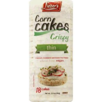 Kosher Lieber's Thin Corn Cakes 2.9 oz