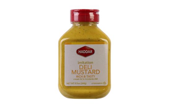Kosher Haddar imitation deli mustard 9.5oz