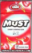 Elite must cherry chewing gum