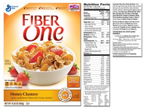 Kosher Fiber One Honey Clusters