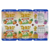 Kosher Gamadin Makabi Big Fruit Strawberry, Apricot & Raspberry Soft Cheese 6 pk