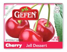 Kosher Gefen Cherry Jell Dessert 3 oz