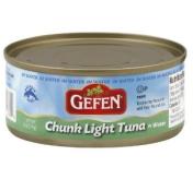 Kosher Gefen Chunk Light Tuna In Water 6 oz