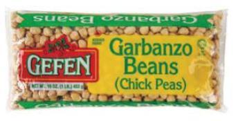 Kosher Gefen Garbanzo Beans (Chick Peas) 16 oz