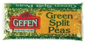 Kosher Gefen Green Split Peas 16 oz