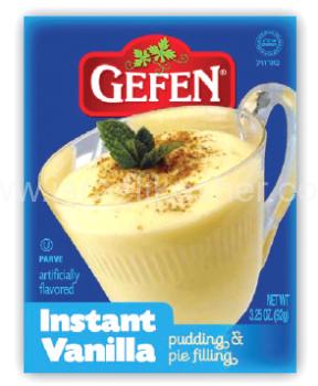Kosher Gefen Instant Vanilla Pudding 3.5 oz