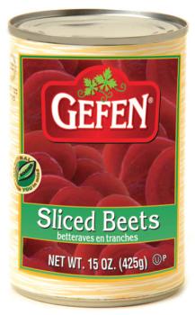 Kosher Gefen Sliced Beets 15 oz