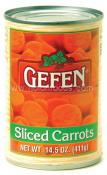 Kosher Gefen Sliced Carrots 14.5 oz
