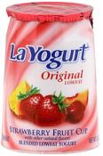 Kosher La Yogurt Strawberry Fruit Cup Flavored Yogurt 6 oz