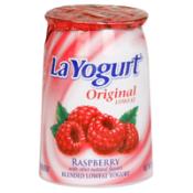 Kosher La Yogurt Raspberry Flavored Yogurt 6 oz