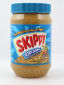 Kosher Skippy Creamy Peanut Butter 18oz
