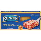 Kosher Ronzoni Oven Ready Lasagna 8 oz