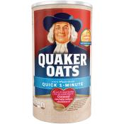 Kosher Quaker Oats Quick 1-Minute Oats 8 oz
