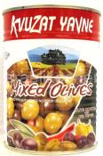 Kosher Kvuzat Yavne Mixed Olives  19 oz