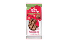 Kosher Elite Extra Creamy Chocolate Bar -Creamy Milk, Raisin and Nuts 3.5 oz