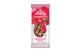 Kosher Elite Extra Creamy Chocolate Bar -Creamy Strawberry 3.5 oz