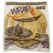 Kosher Pas Supreme Wrap -it Whole Wheat Wraps 13 oz