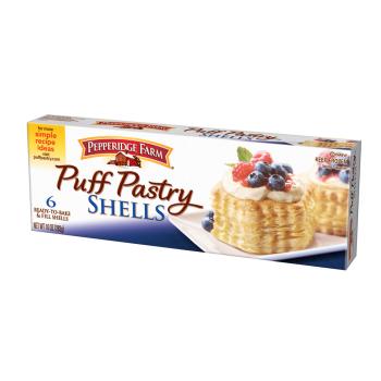 Kosher Pepperridge Farm Puff Pastry Shells 10 oz