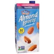 Kosher Almond Breeze Almond-milk Vanilla Unsweetened 32 fl oz