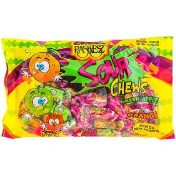 Kosher Paskesz Sour Chews 12 oz