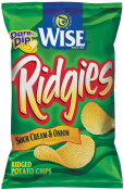 Kosher Wise Sour Cream & Onion Artificially Flavored Potato Chips 4.5 oz