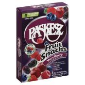 Kosher Paskesz Fruit Snacks Very Berry 8 x .8 oz pouches