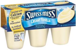 Kosher Swiss Miss Vanilla Pudding 6 pk (3.5 oz)