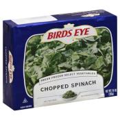 Kosher Birds Eye Spinach Chopped 10 oz