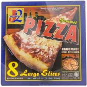 Kosher J2 Broadway's Pizza 8 Large Slices 40 oz