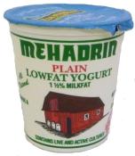 Kosher Mehadrin Plain Lowfat Yogurt 1 1/2 Milk Fat 8 oz